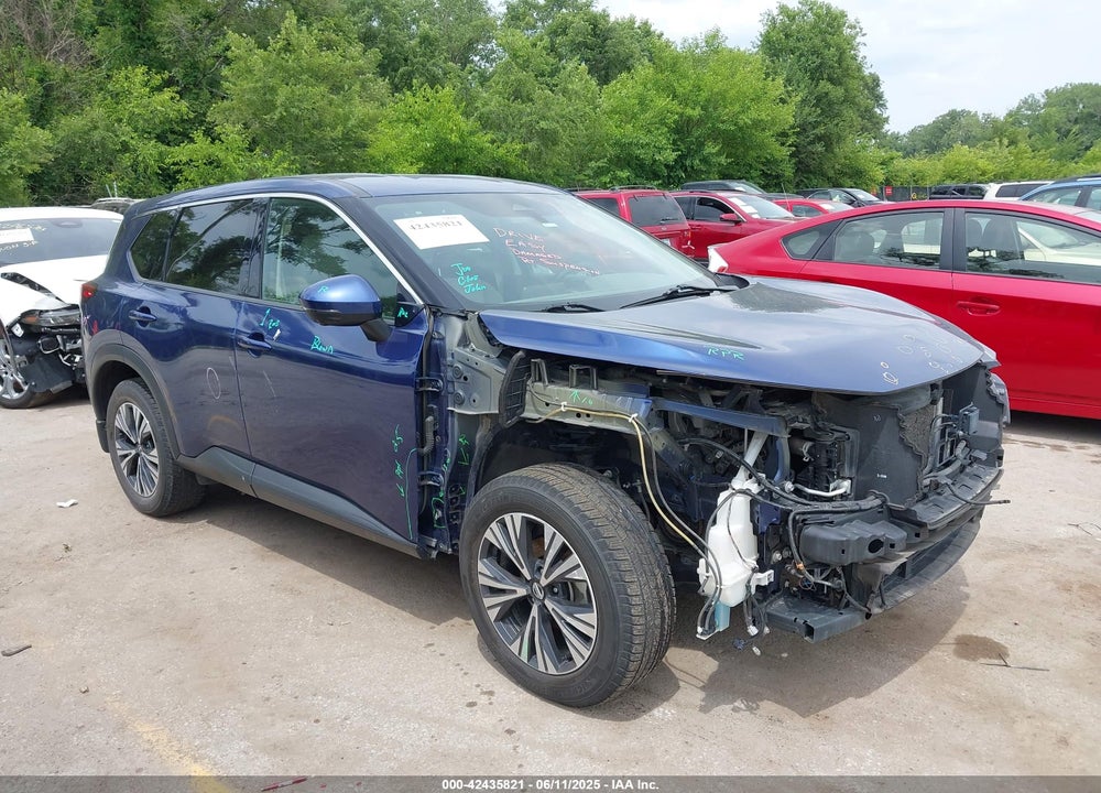 2021 NISSAN ROGUE SV FWD VIN: 5N1AT3BA8MC680491