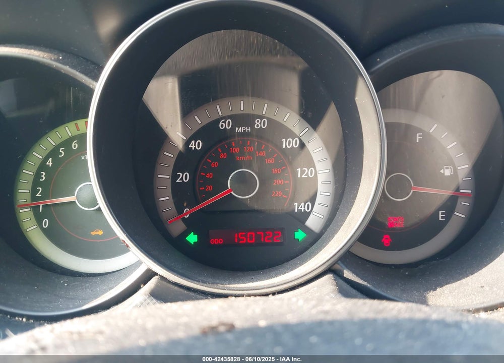 2010 KIA FORTE VIN: KNAFU4A25A5065580