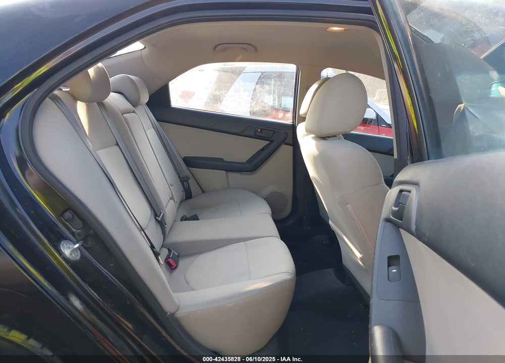 2010 KIA FORTE VIN: KNAFU4A25A5065580