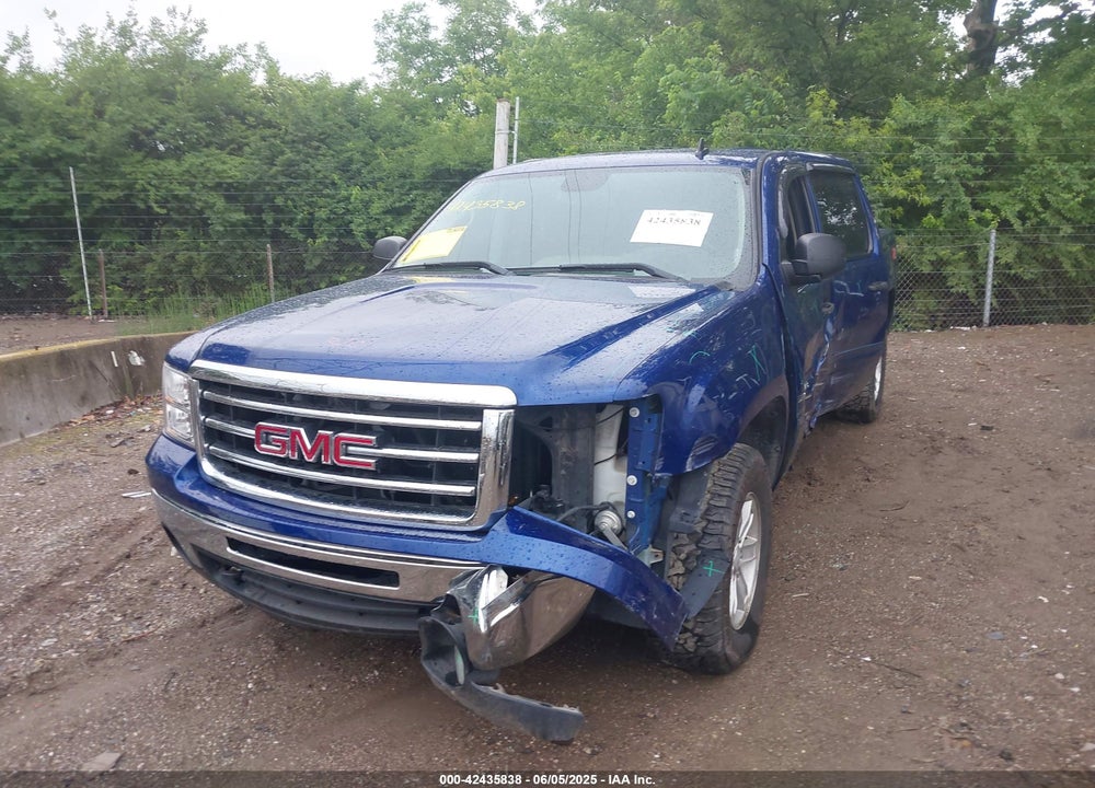 2013 GMC SIERRA 1500 VIN: 3GTP2VE74DG319740