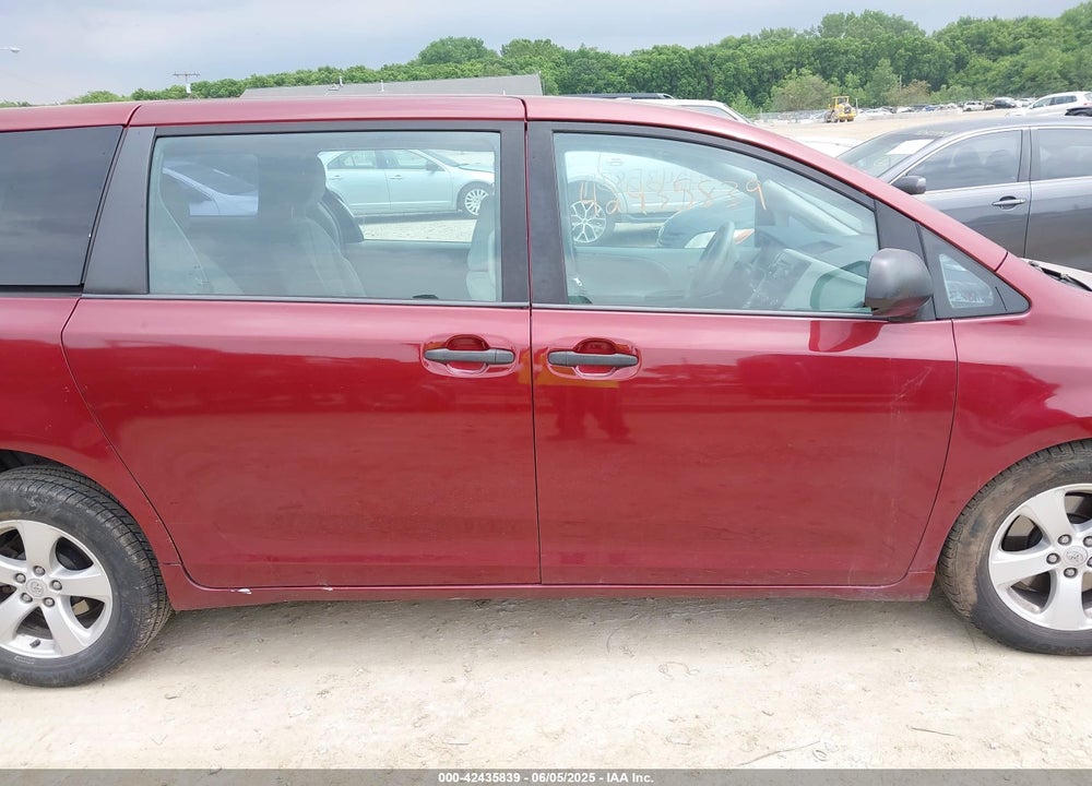 2013 TOYOTA SIENNA L V6 7 PASSENGER VIN: 5TDZK3DC7DS298153