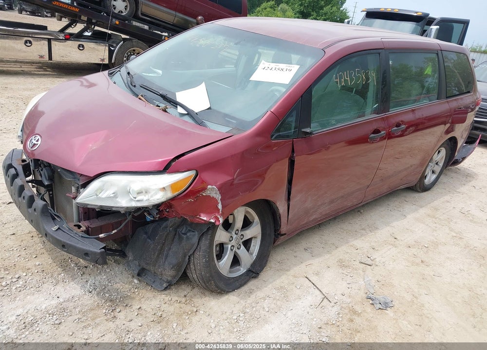 2013 TOYOTA SIENNA L V6 7 PASSENGER VIN: 5TDZK3DC7DS298153