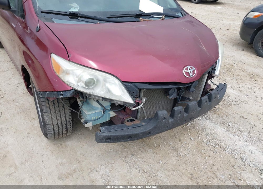 2013 TOYOTA SIENNA L V6 7 PASSENGER VIN: 5TDZK3DC7DS298153