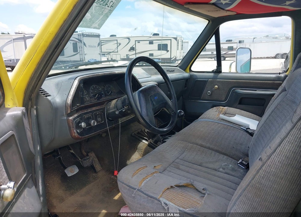 1991 FORD F SUPER DUTY VIN: 2FDLF47M5MCA57347