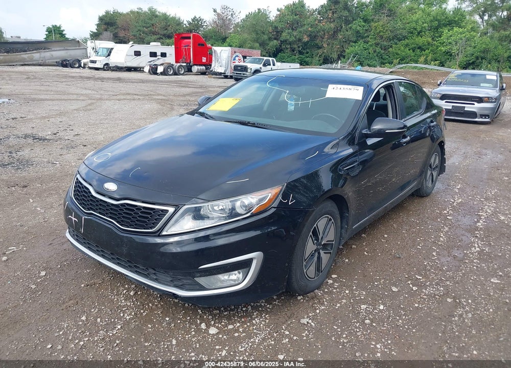 2012 KIA OPTIMA HYBRID VIN: KNAGM4AD9C5027830