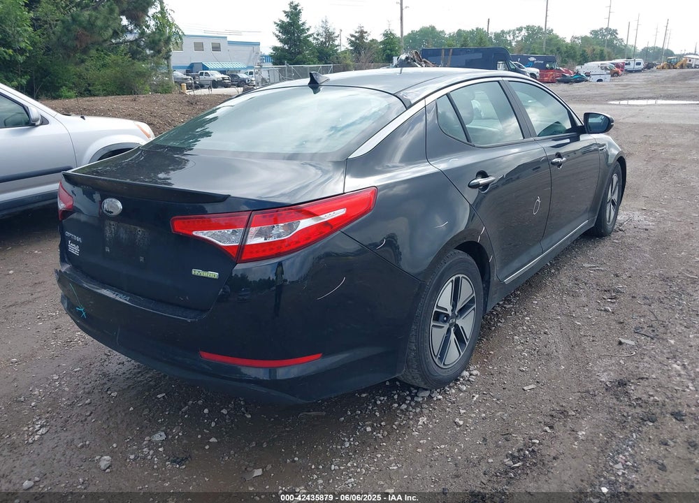2012 KIA OPTIMA HYBRID VIN: KNAGM4AD9C5027830