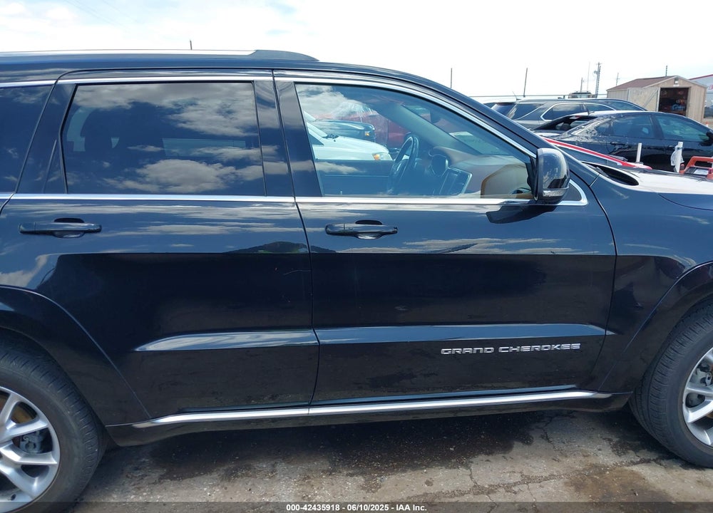 2016 JEEP GRAND CHEROKEE SUMMIT VIN: 1C4RJFJT5GC339295