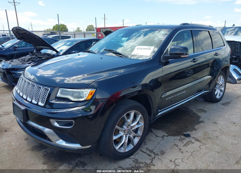2016 JEEP GRAND CHEROKEE SUMMIT VIN: 1C4RJFJT5GC339295
