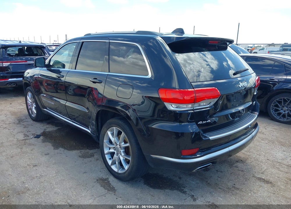 2016 JEEP GRAND CHEROKEE SUMMIT VIN: 1C4RJFJT5GC339295
