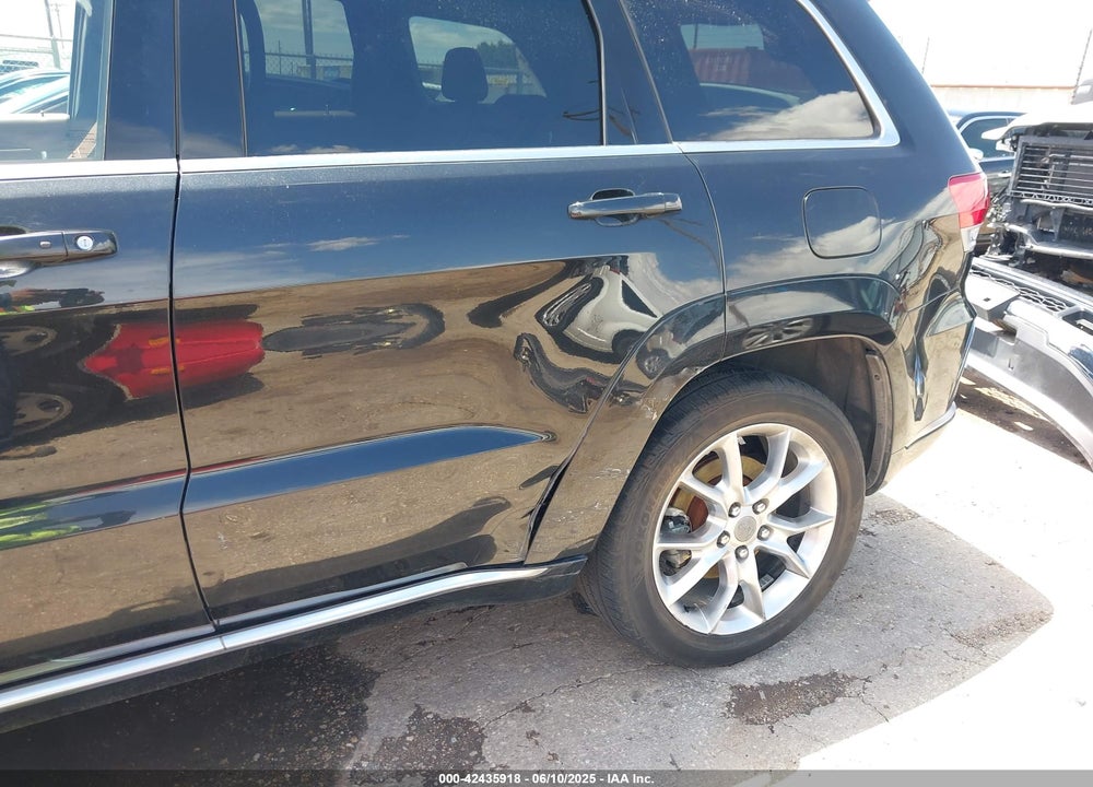 2016 JEEP GRAND CHEROKEE SUMMIT VIN: 1C4RJFJT5GC339295