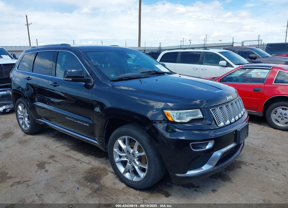 2016 JEEP GRAND CHEROKEE SUMMIT VIN: 1C4RJFJT5GC339295
