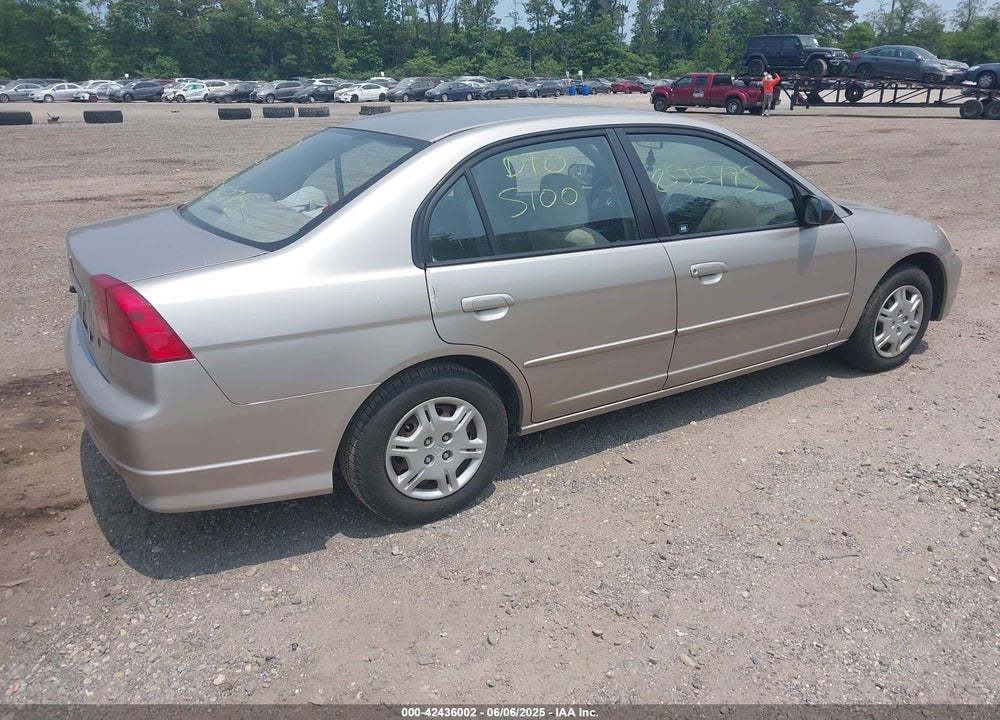 2002 HONDA CIVIC LX VIN: 2HGES16572H609157