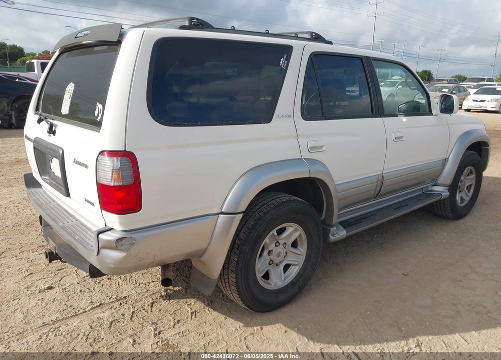 2000 TOYOTA 4RUNNER LIMITED V6 VIN: JT3GN87R1Y0138908
