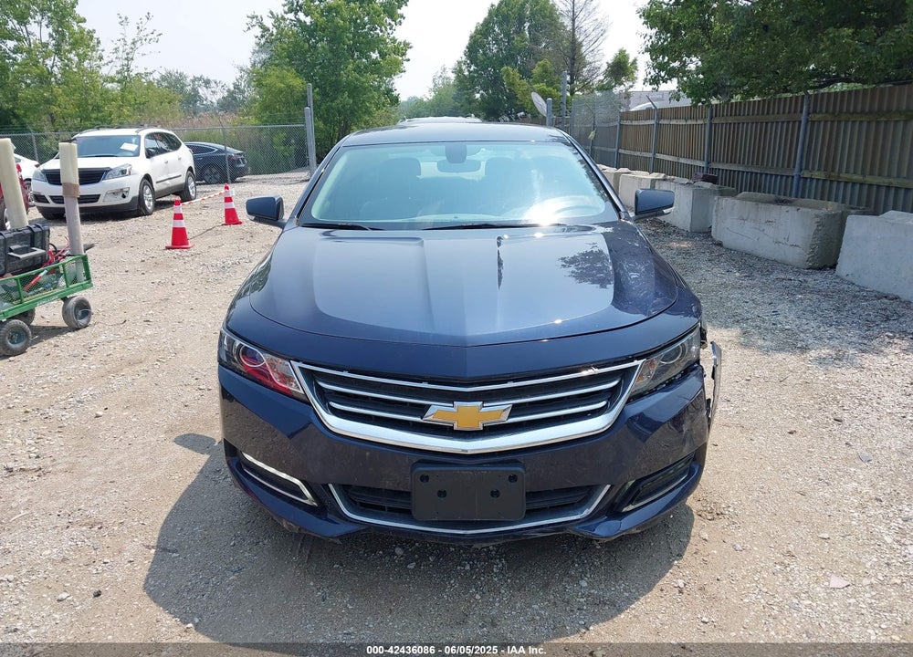 2018 CHEVROLET IMPALA VIN: 2G1105S3XJ9105881