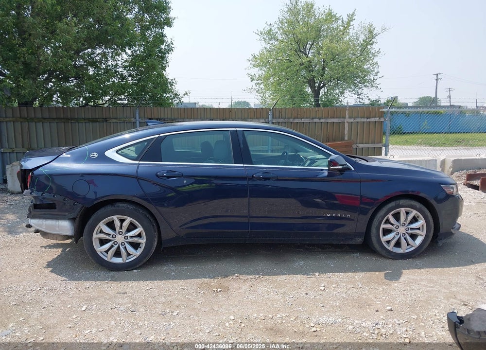 2018 CHEVROLET IMPALA VIN: 2G1105S3XJ9105881