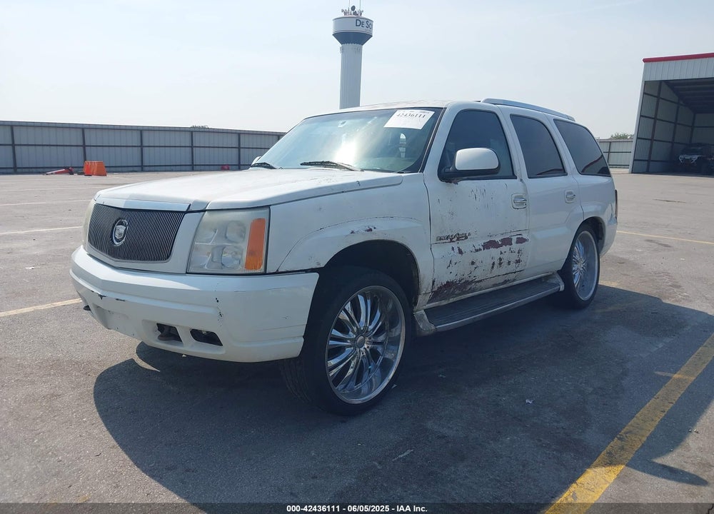2002 CADILLAC ESCALADE STANDARD VIN: 1GYEK63N22R100538