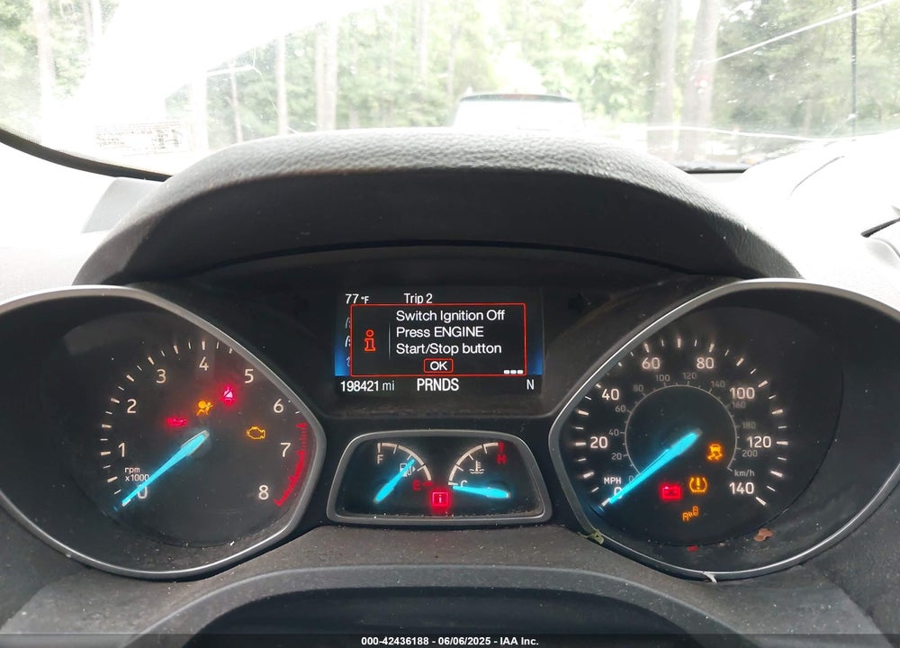 2017 FORD ESCAPE TITANIUM VIN: 1FMCU0J95HUD35818