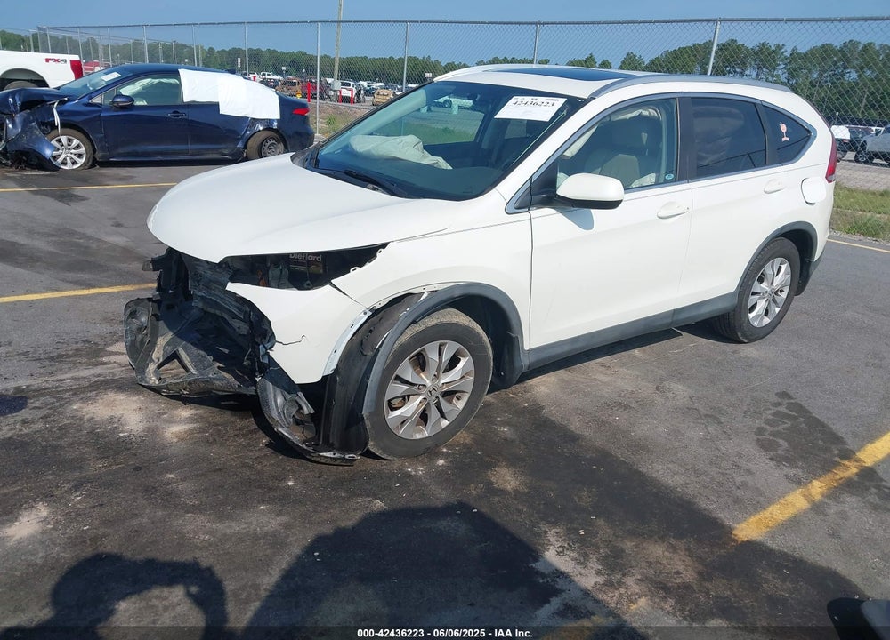 2014 HONDA CR-V EX-L VIN: 5J6RM3H74EL021495