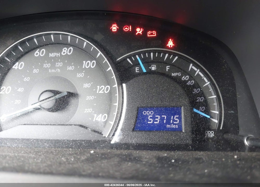 2013 TOYOTA CAMRY VIN: 4T1BF1FK7DU205590