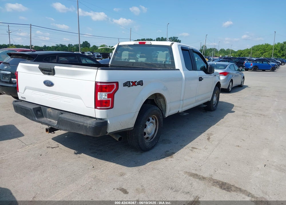 2018 FORD F-150 XL VIN: 1FTFX1E58JKD24996
