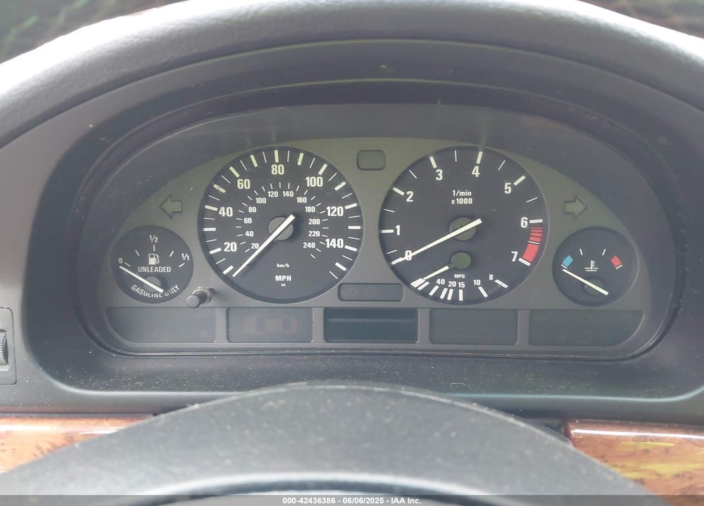 2000 BMW 528IA VIN: WBADM6341YGU07316