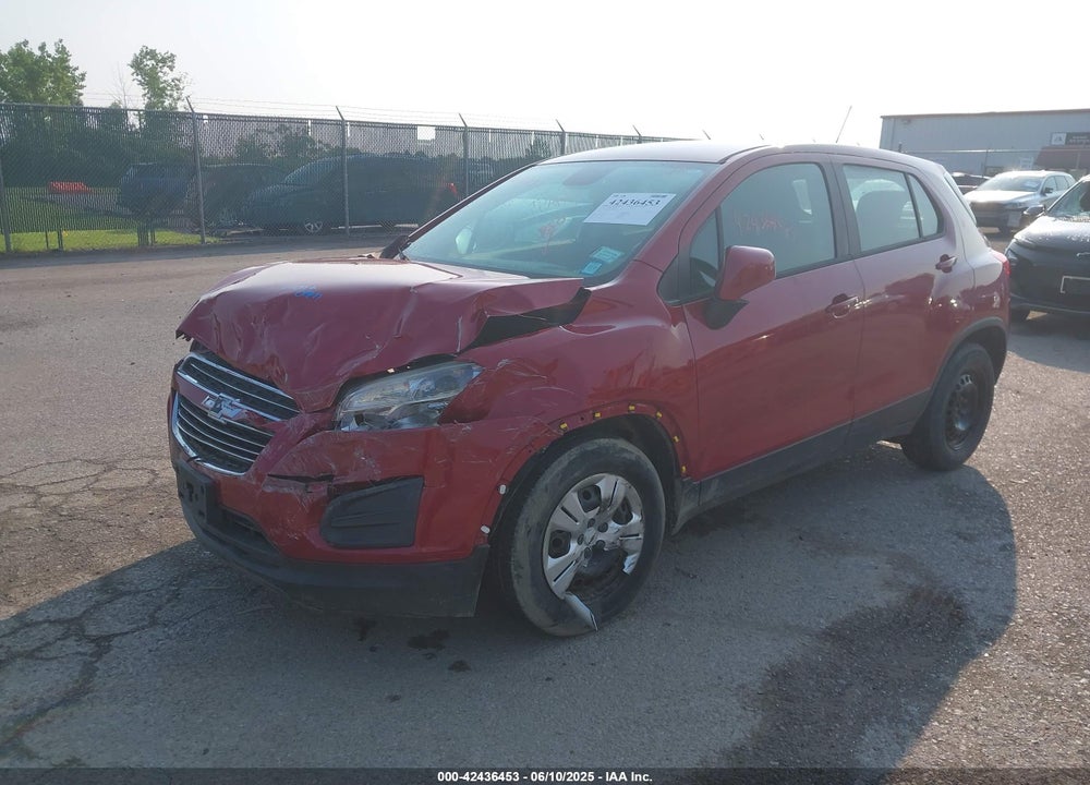 2015 CHEVROLET TRAX 1LS VIN: KL7CJKSB1FB244867
