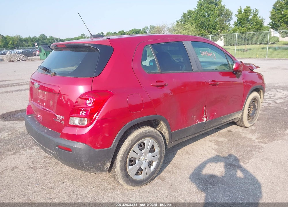 2015 CHEVROLET TRAX 1LS VIN: KL7CJKSB1FB244867
