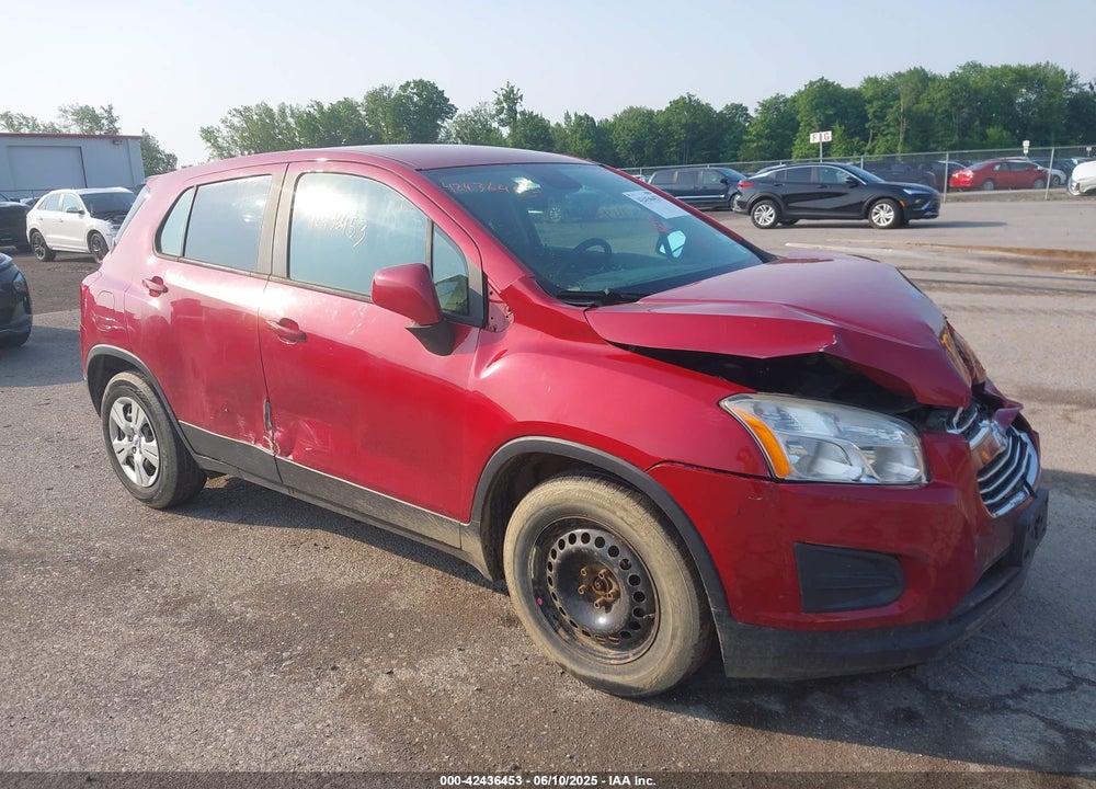 2015 CHEVROLET TRAX 1LS VIN: KL7CJKSB1FB244867
