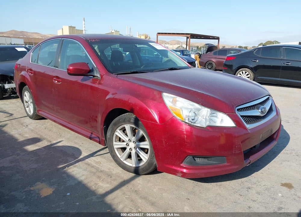 2010 SUBARU LEGACY 2.5I PREMIUM VIN: 4S3BMBG66A3212470