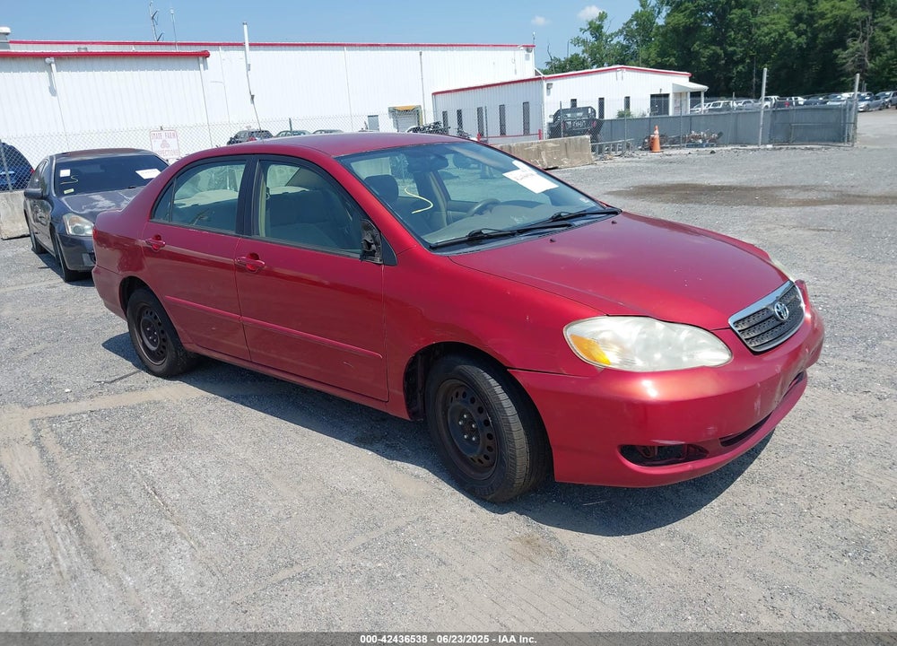 2006 TOYOTA COROLLA LE VIN: 2T1BR30E36C697447