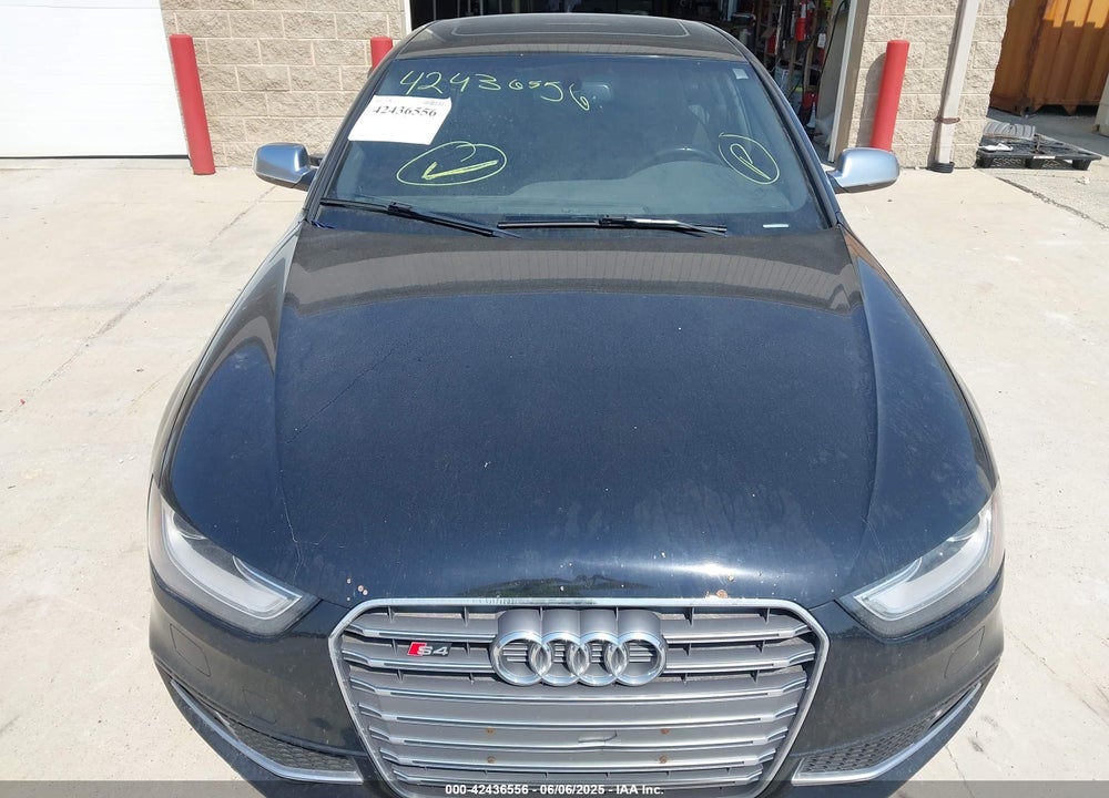 2013 AUDI S4 VIN: WAUDGAFL0DA161028