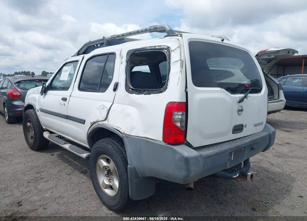 2003 NISSAN XTERRA XE VIN: 5N1ED28T83C702280