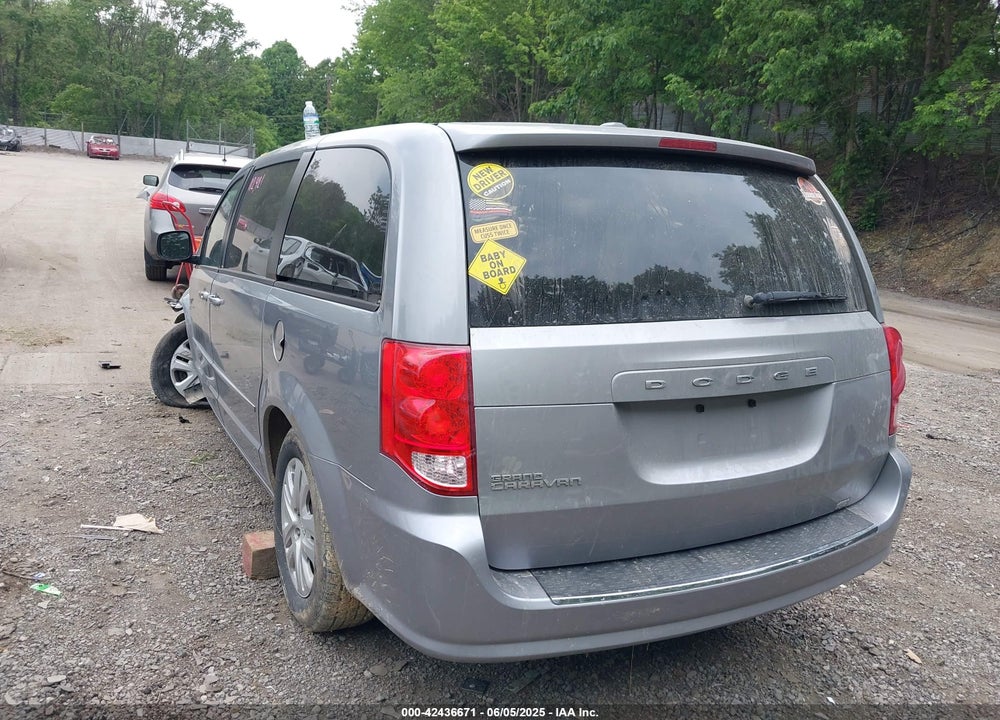 2013 DODGE GRAND CARAVAN SE VIN: 2C4RDGBG3DR794874