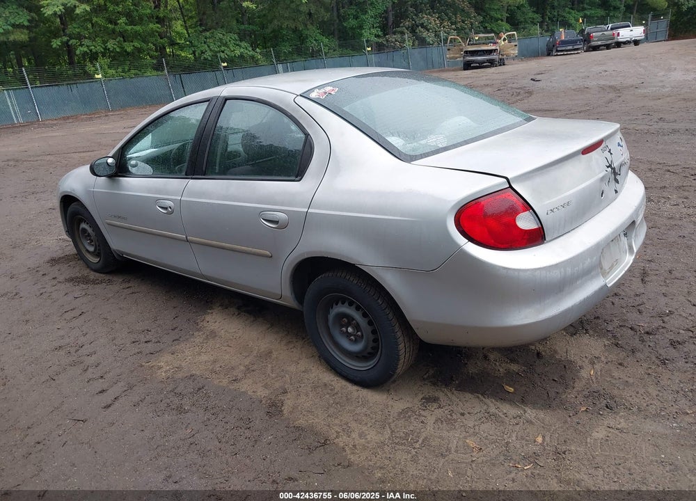 2000 DODGE NEON HIGHLINE VIN: 1B3ES46C5YD731845