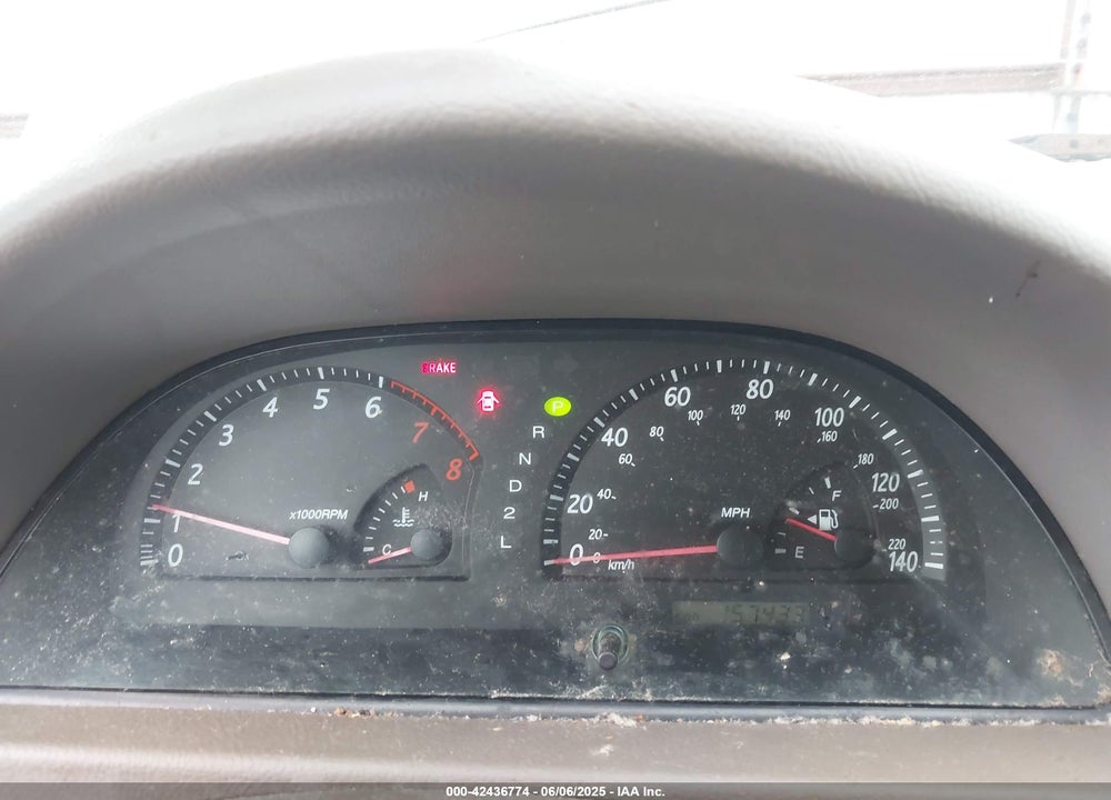 2004 TOYOTA CAMRY LE VIN: 4T1BE32K24U820391