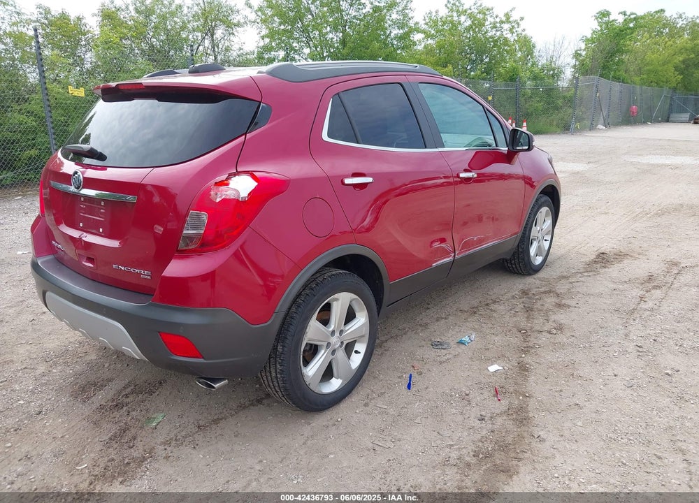 2015 BUICK ENCORE PREMIUM VIN: KL4CJHSB0FB072542