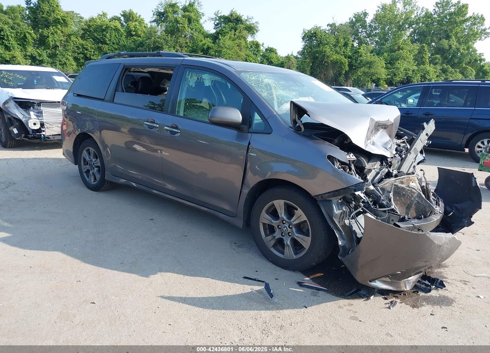 2019 TOYOTA SIENNA SE PREMIUM VIN: 5TDEZ3DC9KS215829