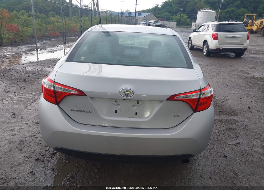 2015 TOYOTA COROLLA VIN: 2T1BURHE2FC362931