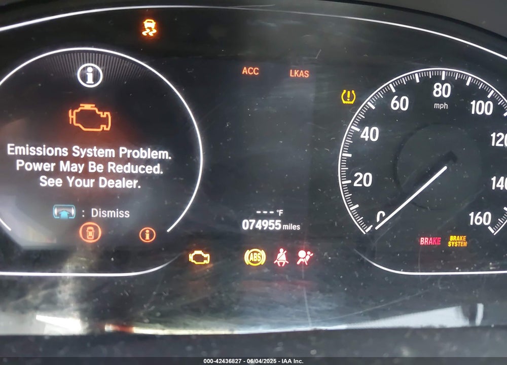 2019 HONDA ACCORD VIN: 1HGCV1F11KA067550