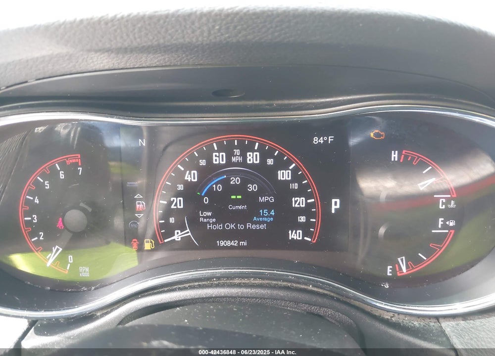 2015 DODGE DURANGO VIN: 1C4RDHDG7FC200799