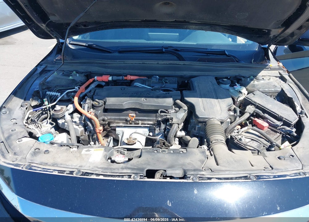 2022 HONDA ACCORD HYBRID EX-L VIN: 1HGCV3F58NA019403