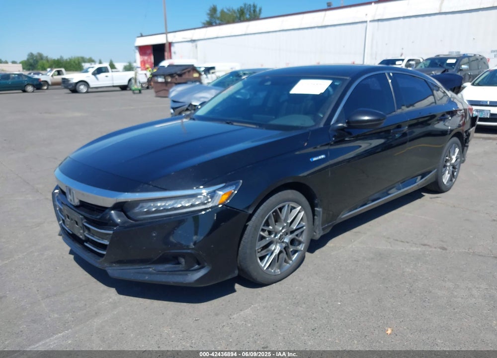 2022 HONDA ACCORD HYBRID EX-L VIN: 1HGCV3F58NA019403