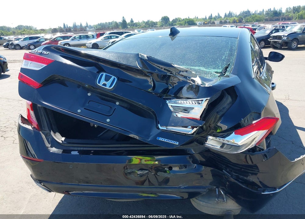 2022 HONDA ACCORD HYBRID EX-L VIN: 1HGCV3F58NA019403