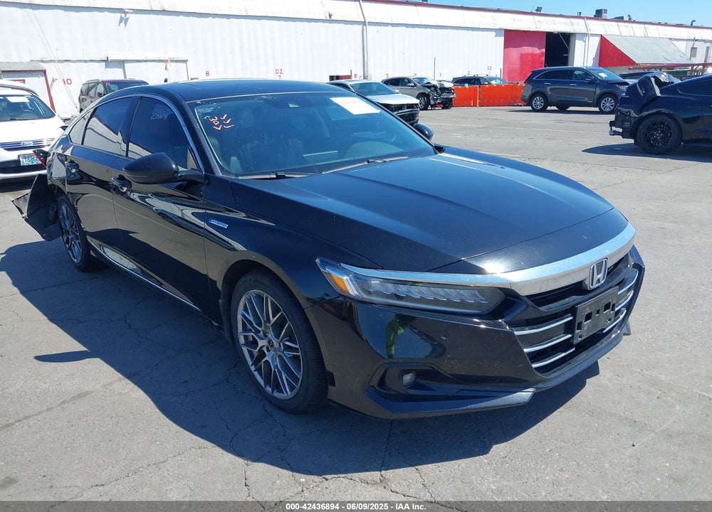 2022 HONDA ACCORD HYBRID EX-L VIN: 1HGCV3F58NA019403