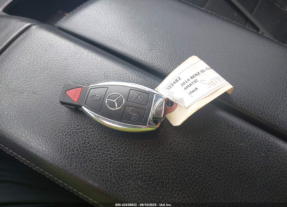 2014 MERCEDES-BENZ GL 550 VIN: 4JGDF7DE8EA342789