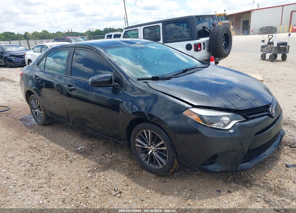 2016 TOYOTA COROLLA LE PLUS VIN: 2T1BURHE4GC501619