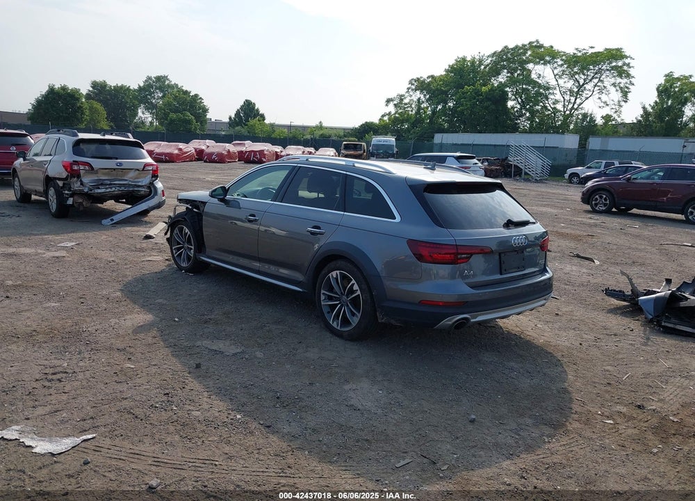 2018 AUDI A4 ALLROAD VIN: WA17NAF46JA086257