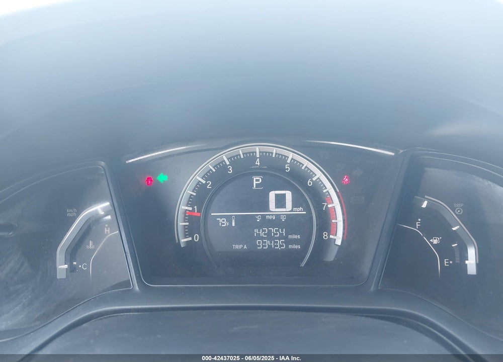 2016 HONDA CIVIC VIN: 19XFC2F56GE212189