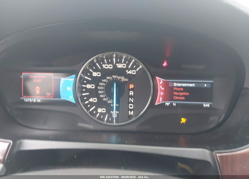 2012 FORD EDGE LIMITED VIN: 2FMDK3KC0CBA90544