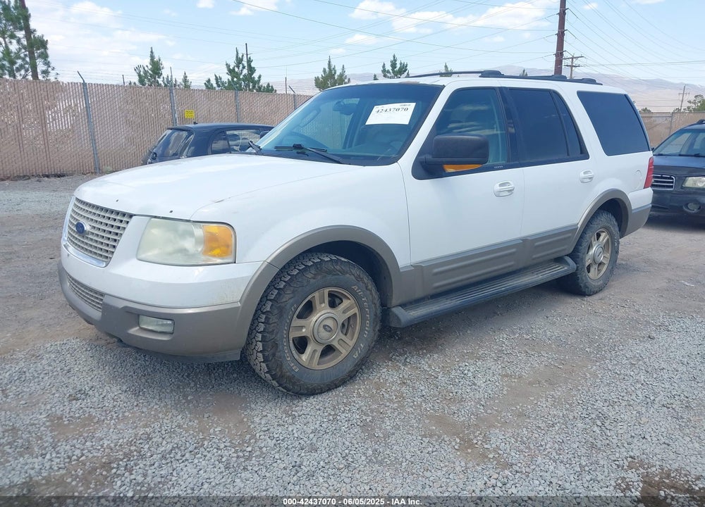 2003 FORD EXPEDITION EDDIE BAUER VIN: 1FMFU18L53LA52029